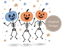 Cartoon Halloween Skull Tumbler, Halloween Pumpkin Tumbler Product Image 3