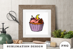 Cute Halloween Cupcake png Product Image 3