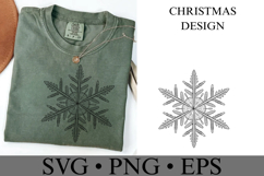 Christmas Snowflakes Svg | Christmas svg | Shirt Svg Product Image 3