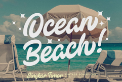 Lingkar Timor - Vintage Script Font Product Image 3