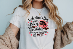 Valentines Day Chocolate Box Quote Its Like A Box Of Product Image 3