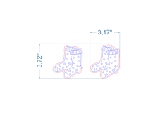 Christmas Toy &amp; Magnet SVG laser cut files for Glowforge Product Image 3