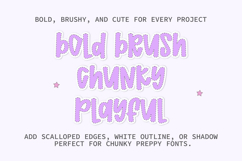 Preppy Chunky- A Cute Preppy Font Product Image 3