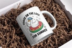 Cute Silly Summer Goose Bundle PNG Product Image 3