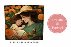 Mother Tumbler Wrap Design, Mother's Day Sublimation Design Product Image 3