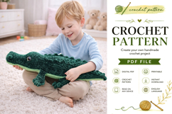 Alligator Amigurumi Crochet Pattern PDF Product Image 2