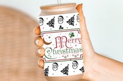 Christmas Can Glass Wrap SVG, Christmas Glass Wrap Svg Product Image 3