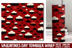 Valentines Day Tumbler Wrap Product Image 1