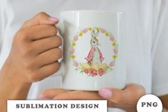 Easter Peter Rabbit sublimation PNG Product Image 3