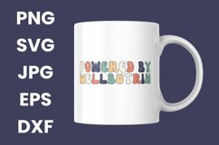 Retro Groovy Powered by Wellbutrin Humor SVG Product Image 3