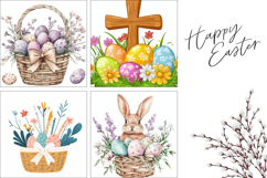 Easter Basket Pillow Designs, Easter Basket Pillow Template Product Image 3