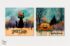 Spooky Season digital paper Product Image 3