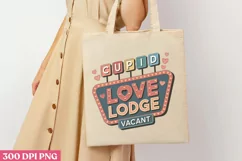 Cupid love lodge vacant PNG, Valentines Day Sublimation PNG Product Image 3