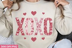 XOXO PNG, Valentine Nurse Sublimation PNG Product Image 3