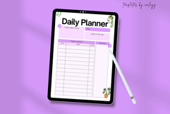 Free Cute Daily Planner Template | Aesthetic Printable PDF Product Image 3