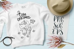 Cute Pony Unicorn Happy Baby Animal SVG, EPS Png Product Image 1