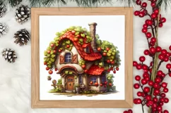 Fairy Christmas Sublimation Clipart, Fairy Christmas PNG Product Image 3