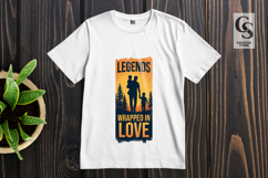Legends Wrapped In Love Sublimation Clipart PNG Product Image 3