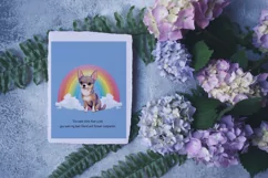 Chihuahua sympathy card, Pet bereavement card, Dog Sympathy Product Image 6
