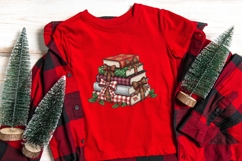 Christmas Patchwork Clipart Cozy Festive Holiday Digital PNG Product Image 2