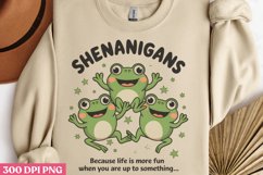 Shenanigans PNG, Funny Sarcastic Animal Quotes PNG Product Image 3