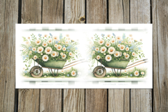 Vintage Spring | 4 Flower Sublimation Mug designs P Product Image 3