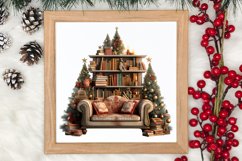 Christmas Cardinal Watercolor Clipart, Christmas Cardinal Product Image 3