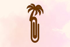 Paper Clips, Palm Tree, STL/3MF files for 3D Printing Product Image 3