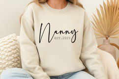 Nanny Est 2025 SVG Product Image 1