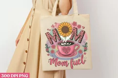 Mom Fuel PNG, Mom Coffee Sublimation PNG Product Image 3
