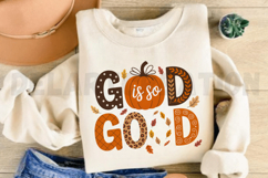 God is so Good Png, Christian Fall PNG Design Product Image 3