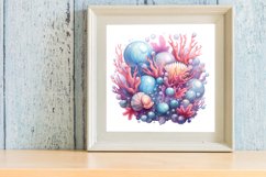 Under The Sea Clipart, Watercolor Clipart Product Image 3