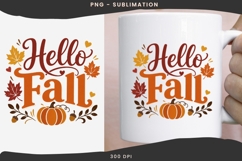 Autumn phrase png design for T-shirts Product Image 3