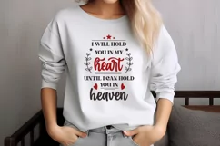 I will hold you in my heart until i can hold you in heaven Product Image 2