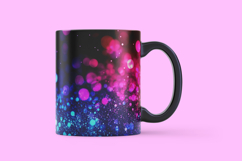 Pink Blue Glitter Digital Paper Product Image 3