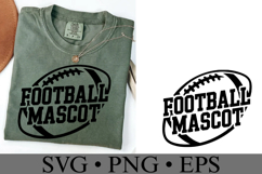 Football Mascot Svg | Game Day Svg | Sport Svg | Shirt Svg Product Image 3