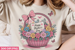 Happy Mothers Day Floral PNG Product Image 3