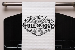 This Kitchen Is Full Of Love Svg, Farmhouse Kitchen Svg. Product Image 4