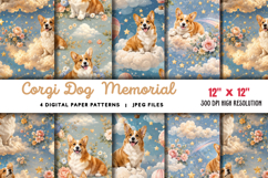 Corgi Dog Memorial Heaven Pet JPG Product Image 1