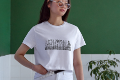 Wildflower Line Art Embroidery Design Product Image 3