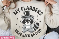 My flabbers PNG, Funny Animal Sublimation PNG Product Image 3