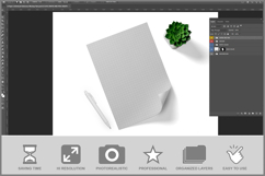 A4 Paper Letterhead Stationery Flyer Product Image 2