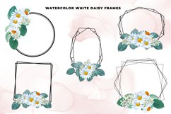 Watercolor Daisy Black Frames Product Image 3