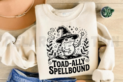 Witch Frog Sublimation PNG Design Product Image 3