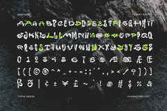 Shatoze - Experimental Irregular Quirky Urban Graffiti Font Product Image 4