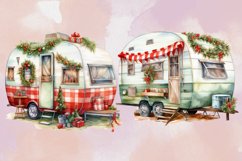 Christmas Whimsical Caravan Sublimation, Christmas Caravan Product Image 4