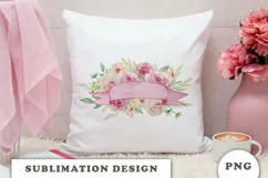 Watercolor flowers bouquet PNG Product Image 3