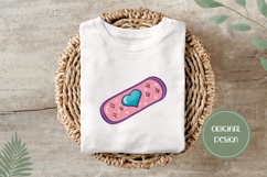 Hand Drawn Plaster Illustration, Cartoon Plaster PNG Product Image 3
