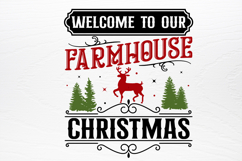 Farmhouse Vintage Christmas SVG Product Image 3