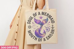 Soul of a mermaid mouth of a sailor PNG ,Mermaid Sublimation Product Image 3